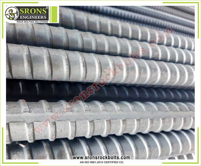 Hot Rolled Threaded Rods / Hot Rolled Tie Rods manufacturers exporters in India Ludhiana